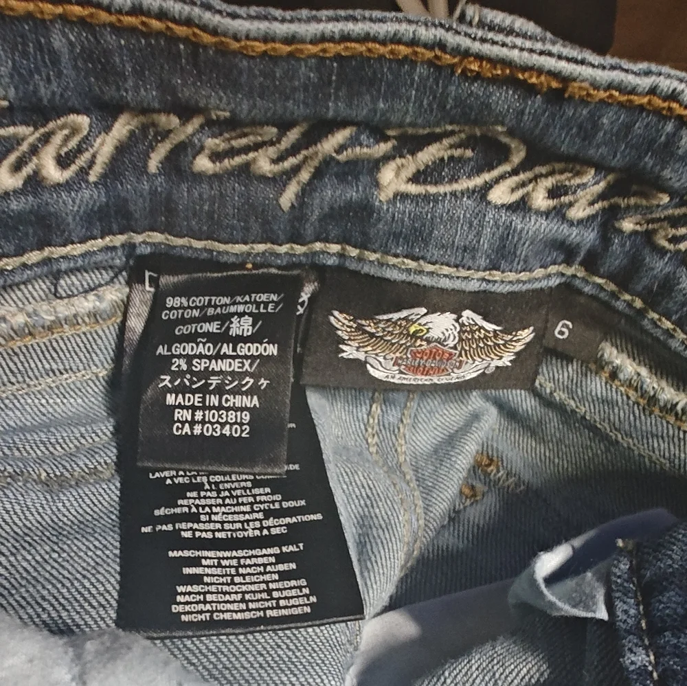 Women's Harley-Davidson Jeans - Picture 3 of 10